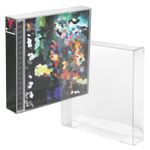 Game Case Protector for PS1 – 0.35mm PET Display Case, Dustproof  (1-200 Pack)