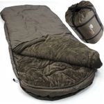 NGT Profiler Deluxe Sleeping Bag 5 Season Fleece Lined Super Warm  Sleeping Bag