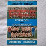 1976 CHARITY SHIELD - LIVERPOOL V. SOUTHAMPTON - 14.8.76