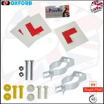 Oxford L-Plates Kit Motorcycle Learner Plates Motorbike Scooter Bike New