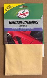 TURTLE WAX Genuine Chamois Leather XL SIZE CAR CLEANING CLOTH - NEW