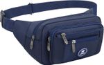 Waterproof Bumbags and Fanny Packs Plus Size for Sport Hiking Large Waist Trave