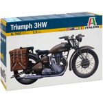 Italeri Triumph 3HW 1:9 Scale WWII Motorcycle Plastic Model Kit 7402