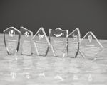 Personalised Glass Award Trophy Award Plaque, Various Trophies and New styles