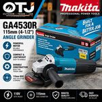 Makita GA4530R 115mm Angle Grinder 110V Corded Electric Rotary/Circular