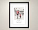 Personalised Sheffield United Match Print - Dad Son Mum Grandad Football Gift