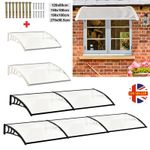 Door Canopy Awning Rain Cover Shelter Front Back Outdoor Porch Patio Window Roof