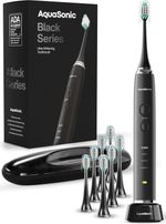 Aquasonic Black Series Ultra Whitening Toothbrush – ADA Accepted Electric Toothb