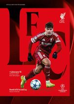 UEFA Champions League Liverpool vs Galatasaray Programme 18/03/2026