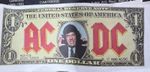 AC/DC Dollar - Angus Buck from The Razors Edge 1990 Tour
