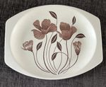 J&G Meakin Maidstone 'Whispering ' Pattern Meat Platter - 30cm X 24 cm