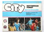 MANCHESTER CITY v NOTTINGHAM FOREST DIVISION 1 1980/81 7/2/1981