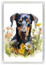 DOBERMAN DOG FRIDGE MAGNET GREAT GIFT
