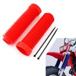 Front Fork Shock Dust Cover Boots RED Fit Honda ATC 250R 83-86 & 350X ATC 85-87