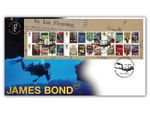 James Bond 2008 Buckingham Miniature Sheet first day cover
