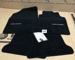 VW Corrado G60 VR6 Black Carpet Floor Foot Mats Corrado Logo Genuine Votex OEM