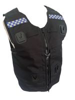 Ex Police Stab Vest Cooneen Protection Chequered Stripe Tv Film Brand New
