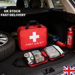 391 Piece First Aid Set Medical Emergency Bag for Home Car Work Travel UK A