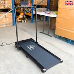 Foldable Walking Pad with Handle Incline 4 in 1 Treadmill Underdesk Electric UK