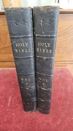 Antique Bible Devotional Commentary Rv R Jamieson Rv E H Bickersteth Virtue x 2
