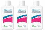 Hibiwash Antimicrobial Skin Cleanser 500ml x3 | Chlorhexidine Wash