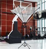 Basketball Rebounder with Rotating Track，Basketball Shot Trainer Rebounder with