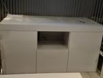 3 Door Sideboard Cupboard. High Glosd White (Without LED LIGHTS