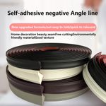 5m Self-adhesive Wall Inner Corner Trim Molding Line Ceiling Edge Caulk Strip 