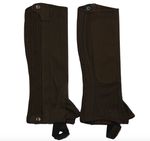Child Equestrian Riding Half chaps Size Brown Amara Suede