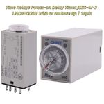 Time Relays Power-on Delay Timer JSZ6-4/-2 12V24V220V With or no Base 8p丨14pin