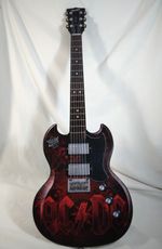 🎸 Paper Jamz AC/DC Guitar Instant Rock Star Guitar Only Tested And Works