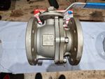Flanged 3”Ball Valve DN80 PN16, 2 piece full bore ball valve, stainless steel