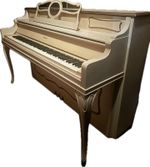 Krakauer Of New York Console Upright - White And Gold - Reconditioned