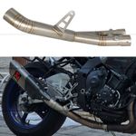 Yamaha MT10 FZ10 Exhaust Collector Link Pipe - Stainless Steel 2016 - 2024