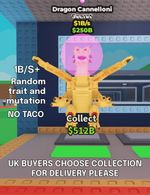 Steal a Brainrot | Dragon Cannelloni 1B/s