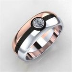 Pokemon Diamond Band Engagement Ring Pokeball Promise Anniversary Gift Size J-T