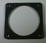 6" flange rubber gasket fits slurry tanker fittings square 4 holes 150 mm