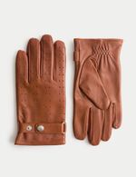 Autograph Leather Perforated Gloves Brand New with Tags Medium Size