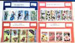 4x Stamp Packs - Butterflies / Flowers / Aircraft Stamps - Sold as Shown