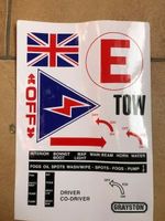Scrutineer Sticker Sheet
