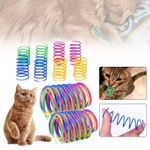 Cat &Kitten Spring Toys 4-200 pcs Bouncy Interactive Hunting Teasing Playing Cat