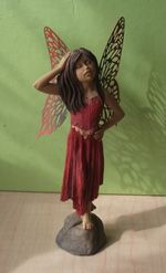 Clarecraft Faerie Realm Poppy FY18 Vintage Collectable Fairy Figure