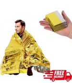 Premium FOIL Thermal Emergency BLANKET Doctor First Aid new Waterproof Camping