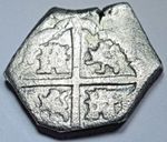 1500s-1600s Shipwreck Spanish 1 Reales Genuine Colonial Pirate Treasure Cob Coin