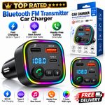 Bluetooth FM Transmitter Car Kit MP3 Player USB Charger Handsfree Adapter UK