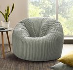 Large Jumbo Cord Beanbag Chair Adult beanbags Ready Filled CLEARANCE PRICE
