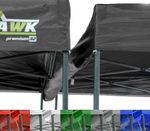 BULHAWK® 3m POP UP GAZEBO ROOF WATERPROOF RAIN WATER GUTTER TO CONNECT 2 GAZEBOS