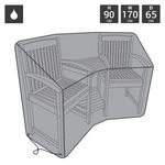 Charles Bentley Patio Furniture Companion Seat Love Seat Jack and Jill Cover