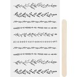 Heyda Rub-On Transfer Stickers 'Borders'