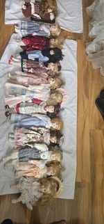 Job Lot Over 13 Porcelain Dolls  genuine Nostalgia/Knightbridge collection 
